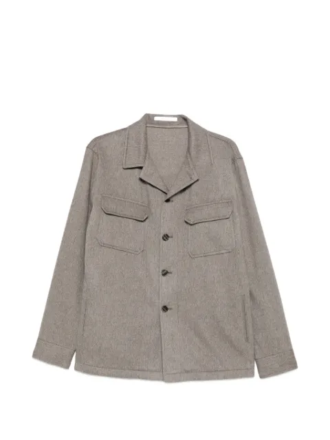 Tagliatore button-up chest-pocket jacket