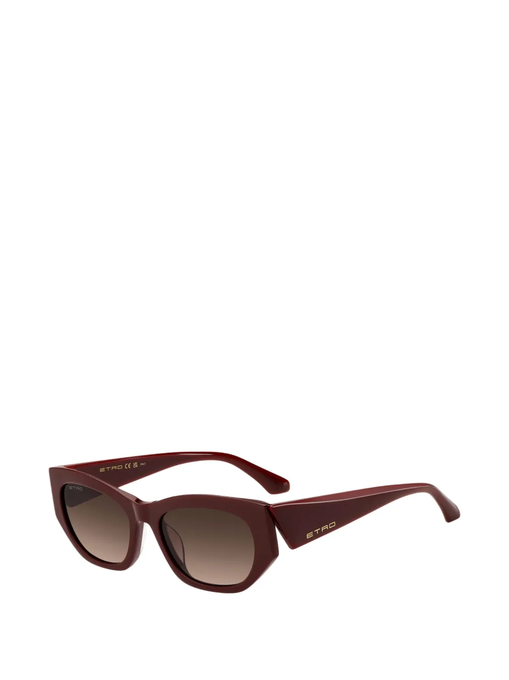 ETRO Tailoring zonnebril met cat-eye montuur Rood