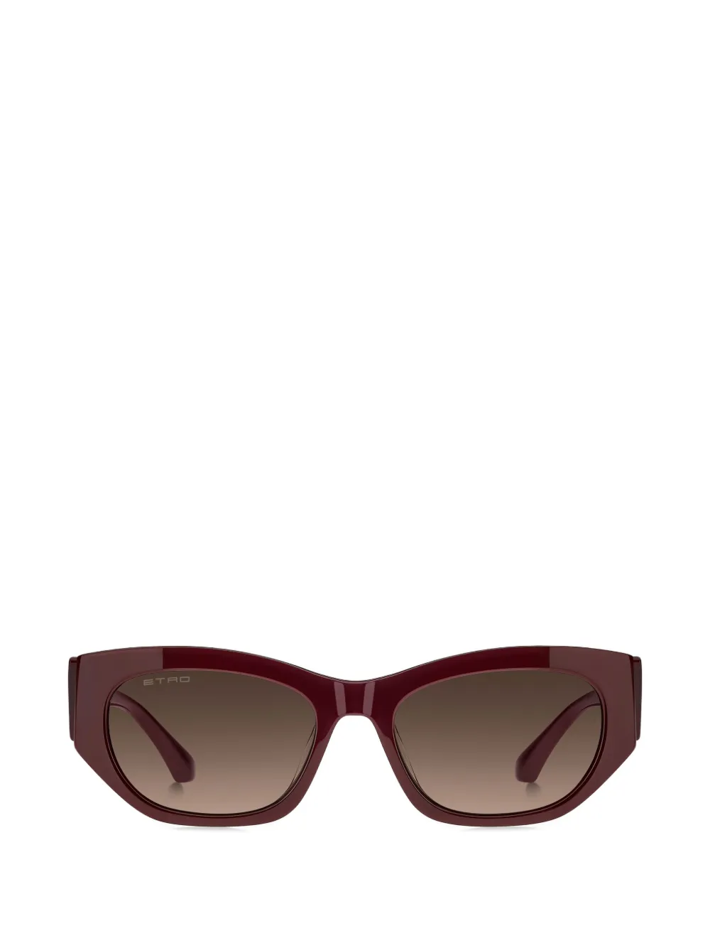 ETRO Tailoring zonnebril met cat-eye montuur Rood
