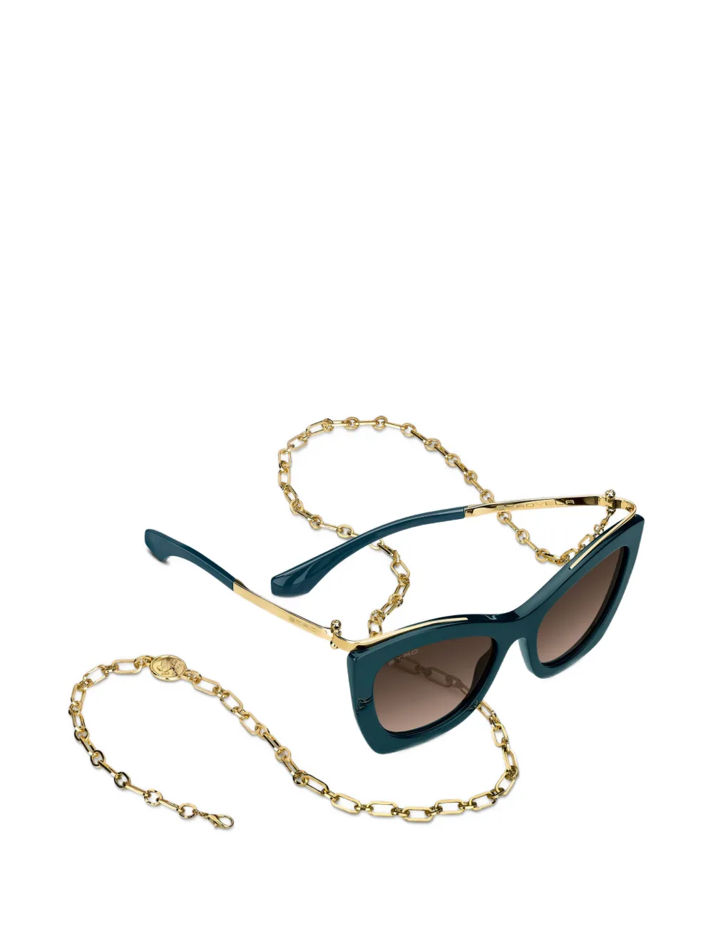 ETRO Vela zonnebril Blauw