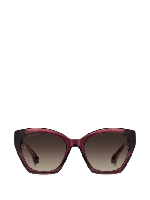 ETRO lentes con armazón cat eye con estampado de cachemira