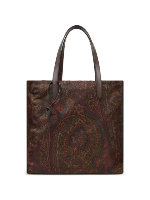ETRO Unfold Me tote bag with arnica birkenstock by etro motif