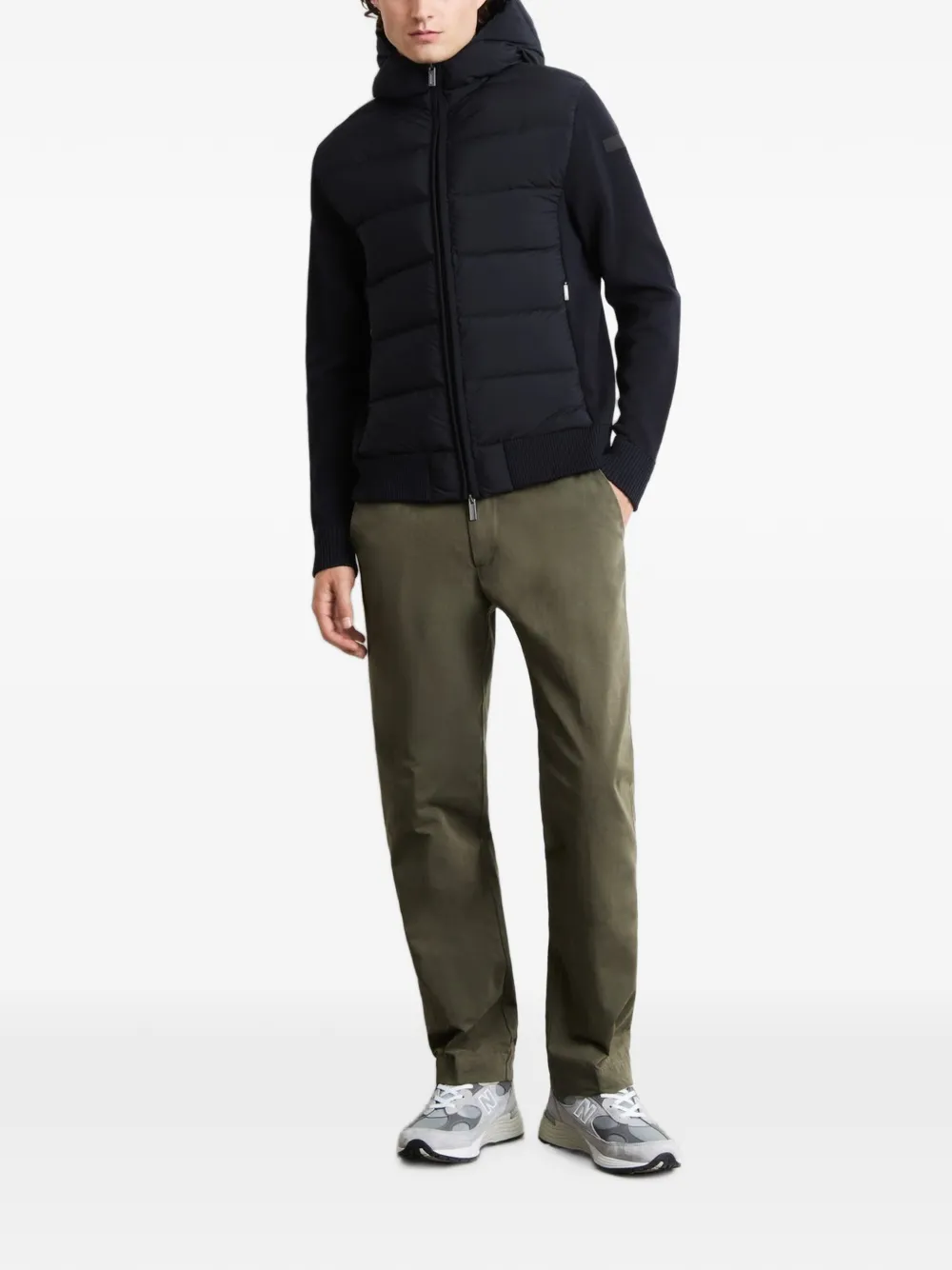 RRD Hybrid hooded jacket Zwart