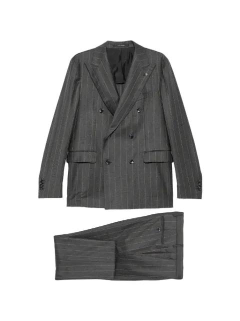 Tagliatore pinstripe double-breasted suit