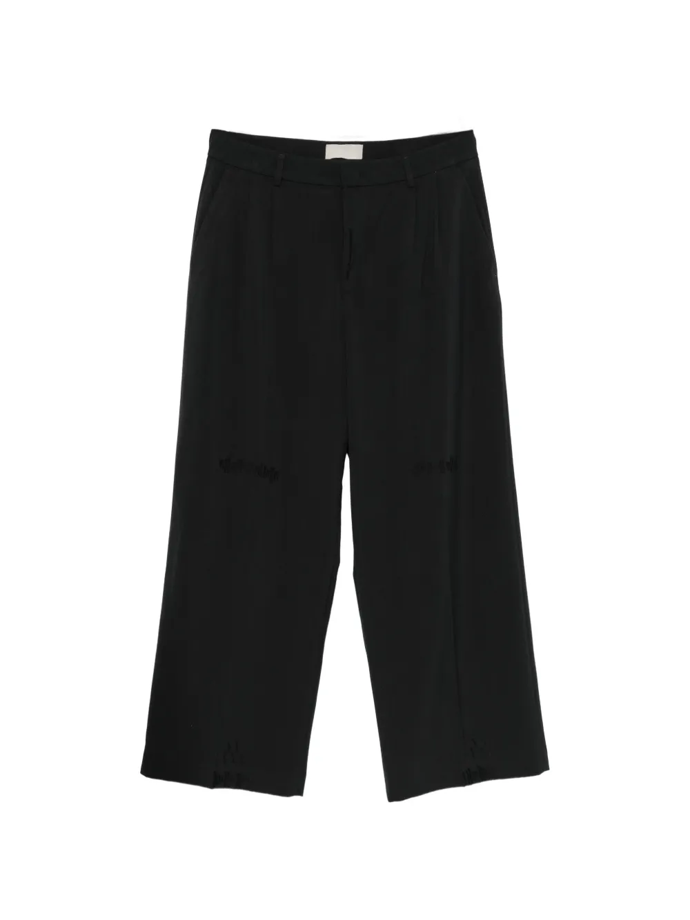 THESTROY pleated wide-leg trousers