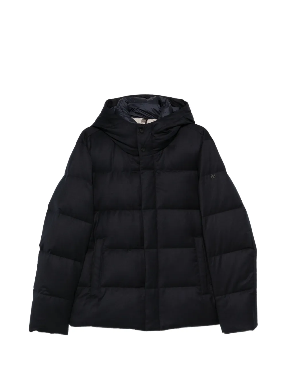 Duno Winsor hooded quilted jacket - Blu
