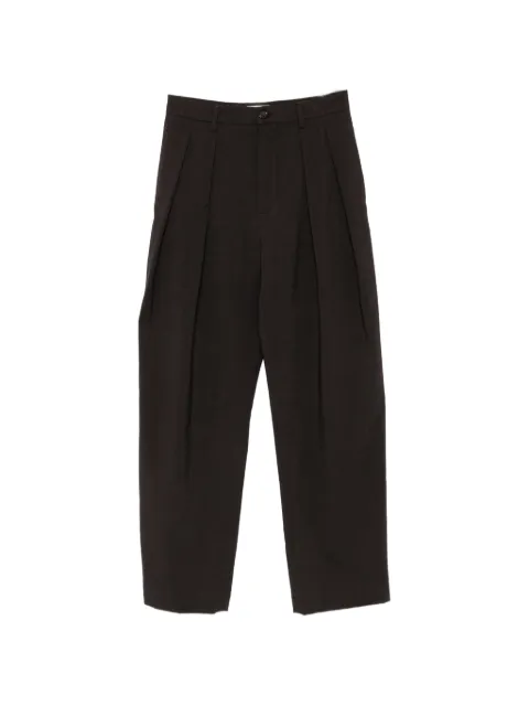 Barena pleated checked trousers