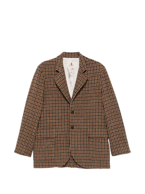 Barena checked wool jacket
