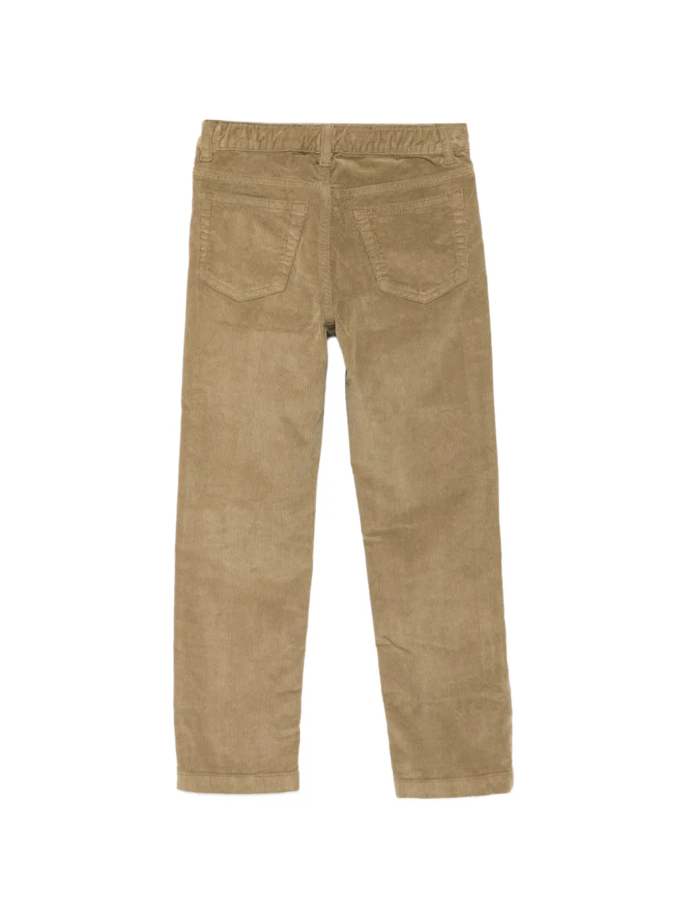 Il Gufo corduroy-effect trousers Beige