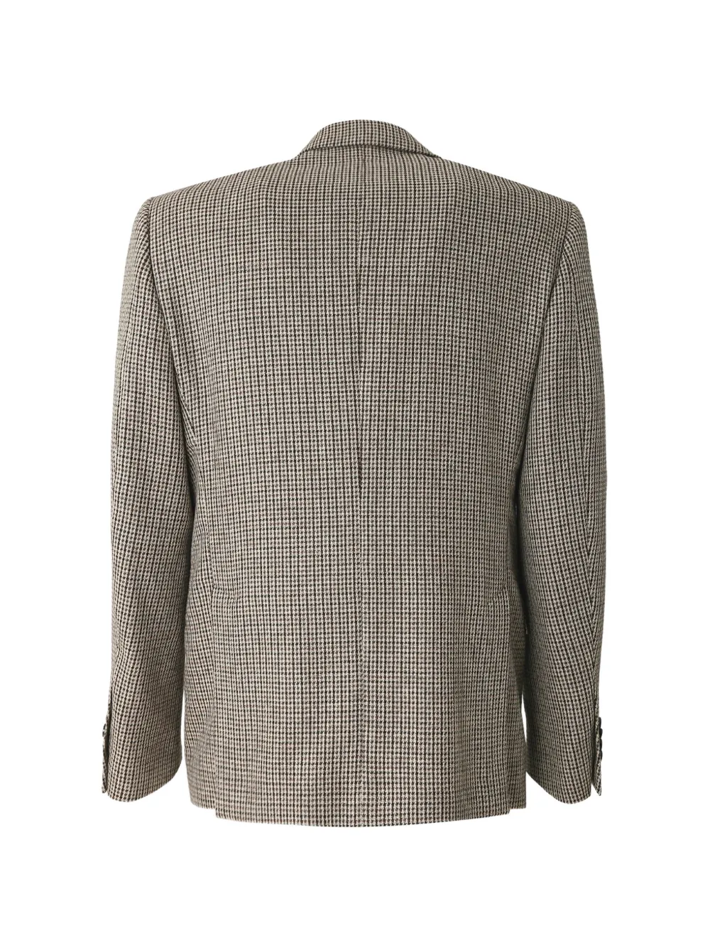 Lardini houndstooth double-breasted blazer Beige