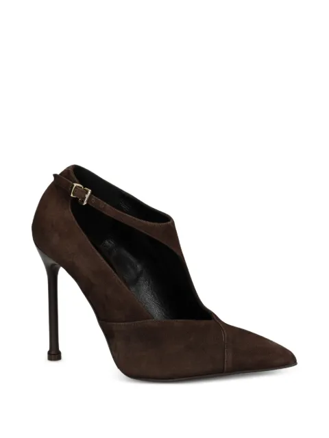 Albano pointed-toe buckled pumps