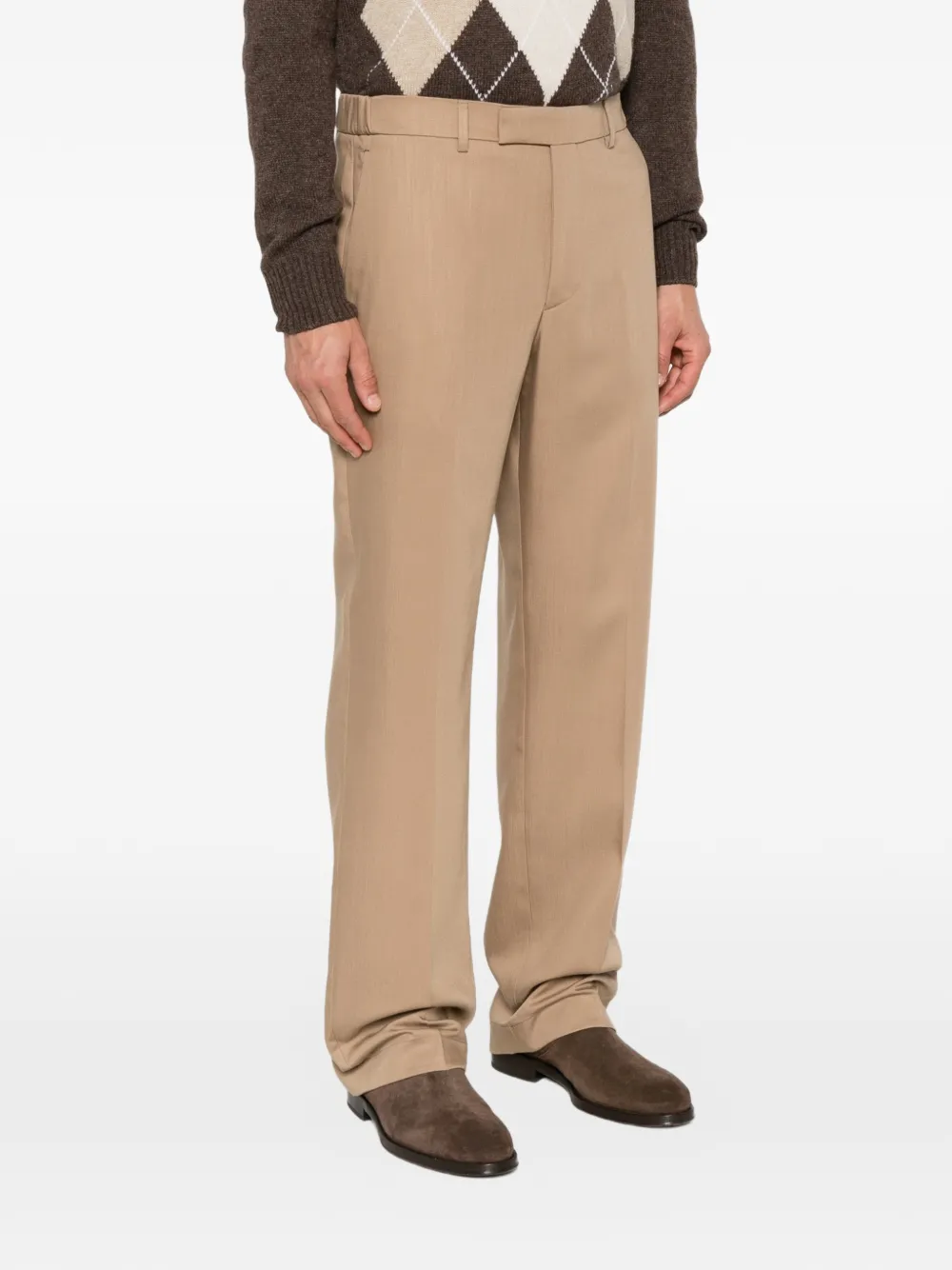 Berwich Lucano plooibroek Beige
