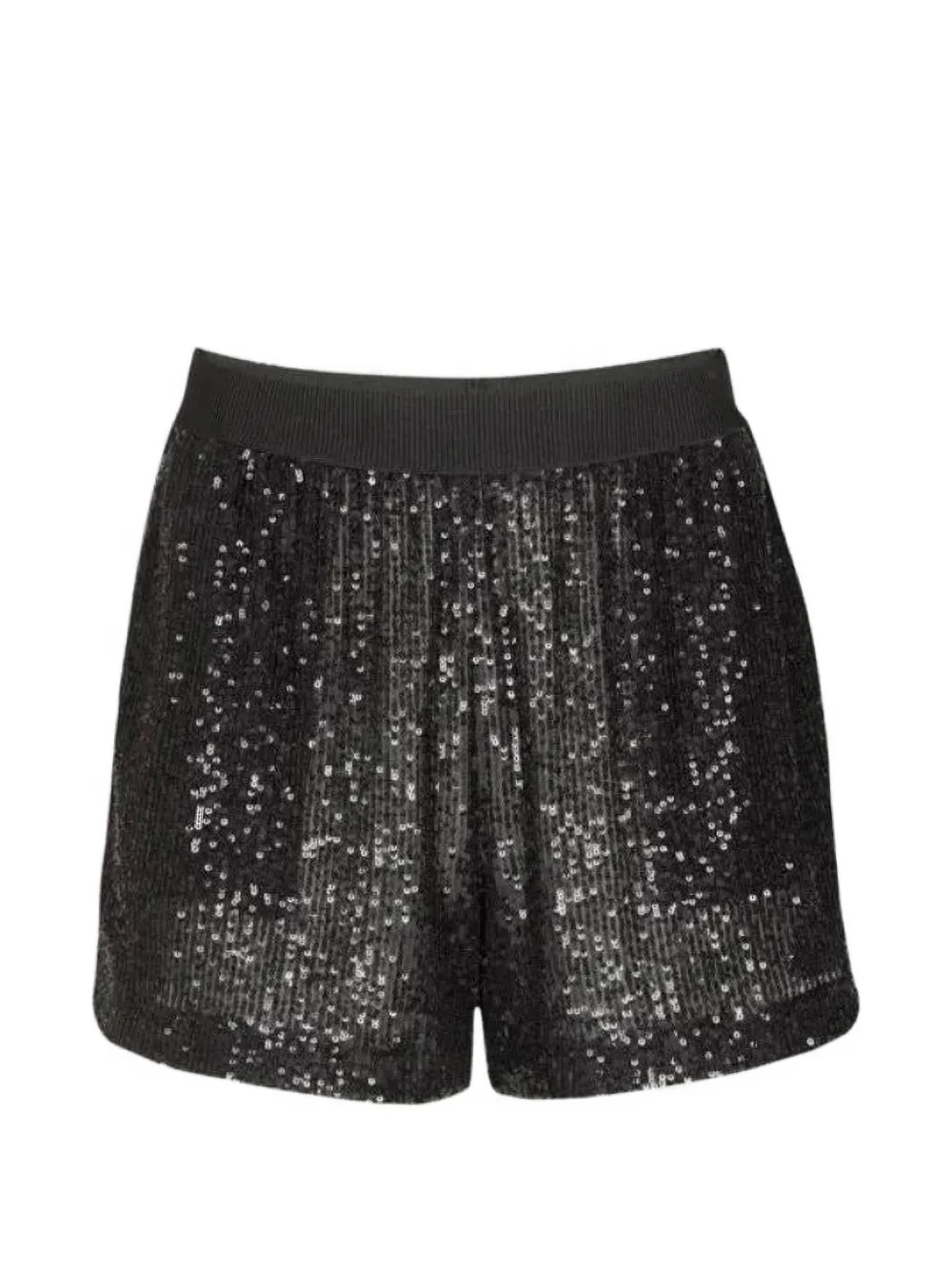 In The Mood For Love Cash sequin-embellished shorts - Tons neutres