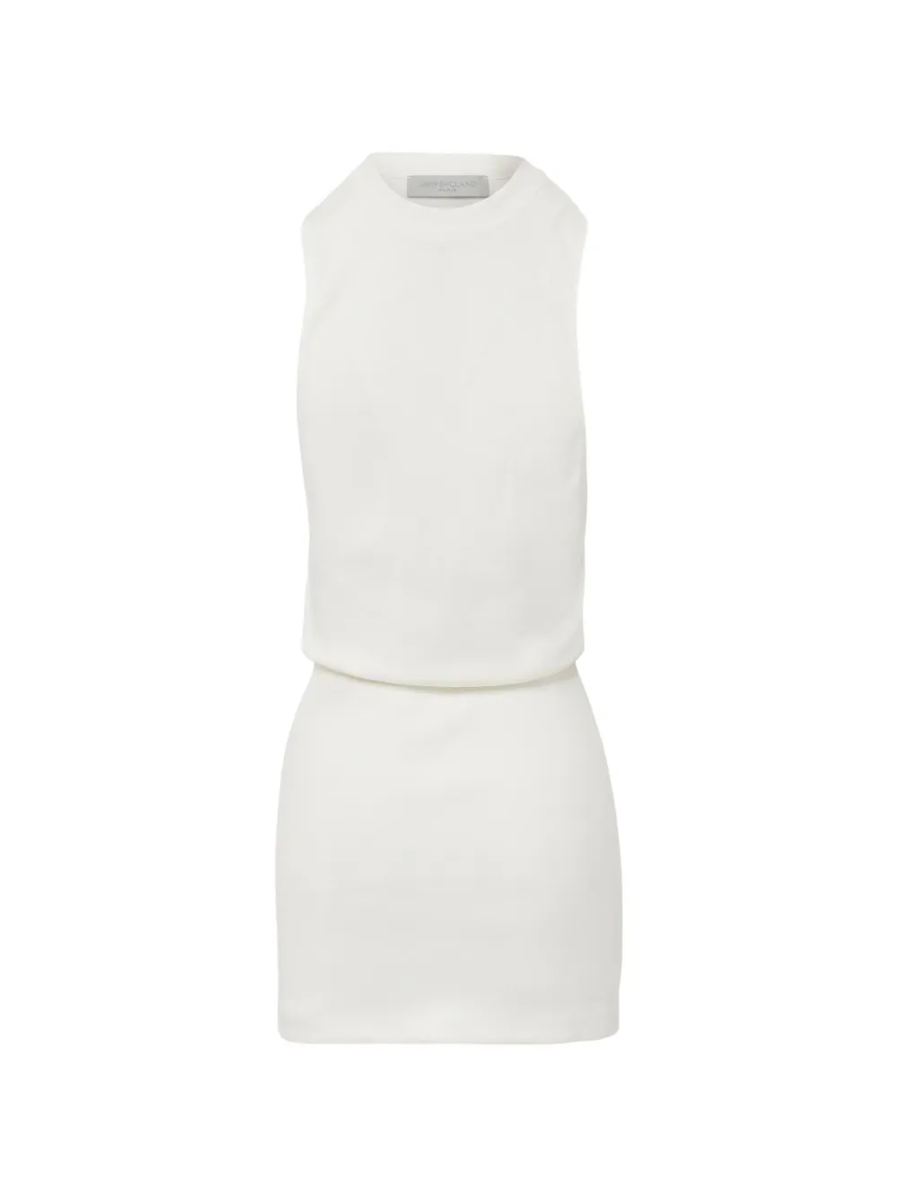 Brandon Maxwell Callum mini-jurk Wit