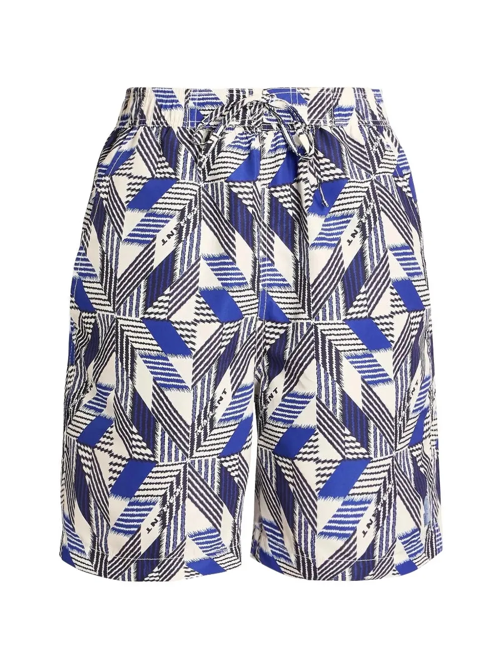 MARANT Hydra geometric-print swim shorts