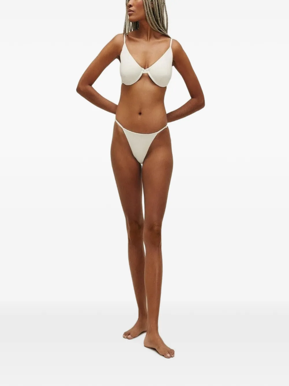 Haight Tina Underwired Bikini Top In 화이트