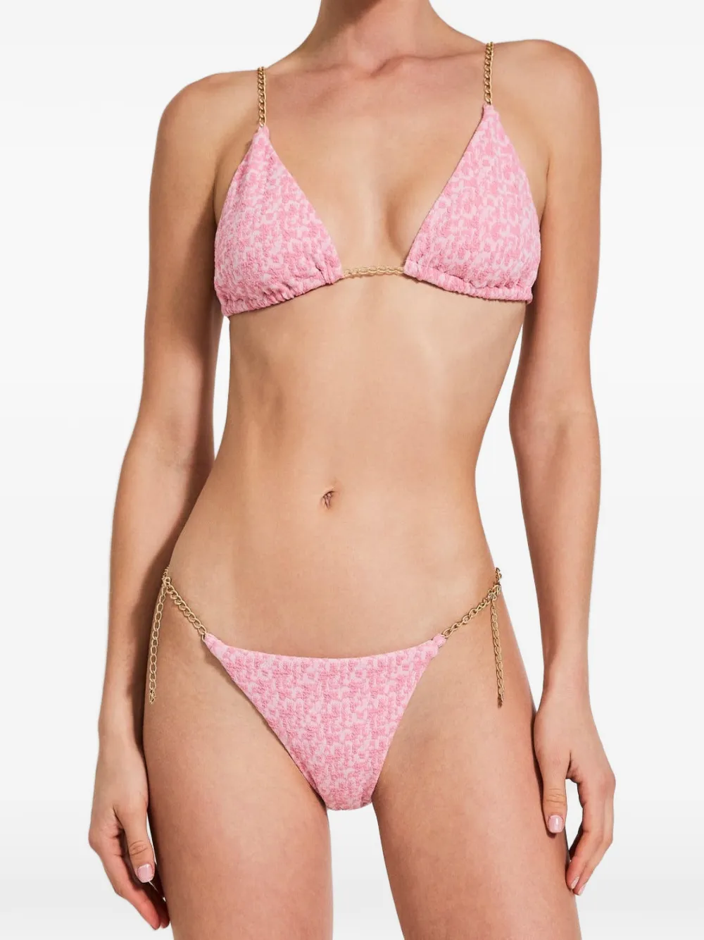 Devon Windsor Elm chain-link bikini bottoms