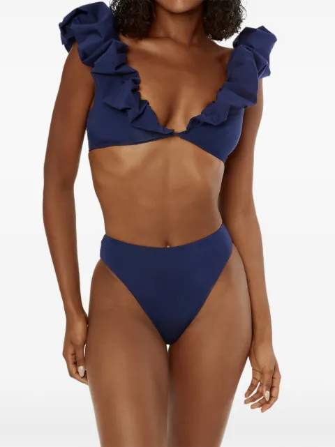 Maygel Coronel Cressa ruffled bikini