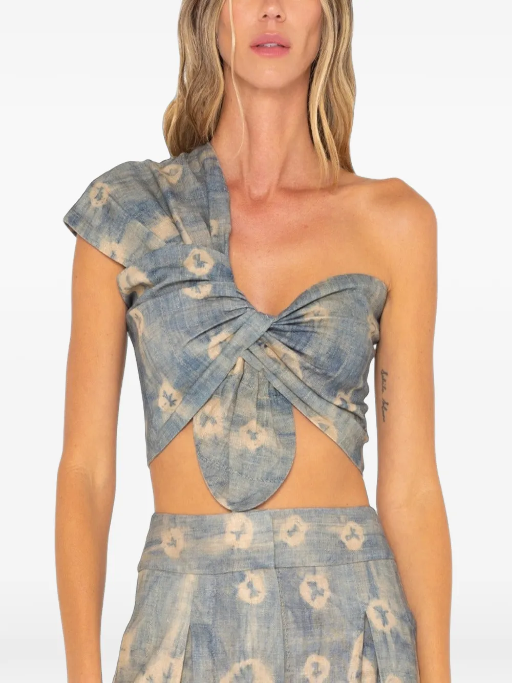 JBQ Sol twist-detail top