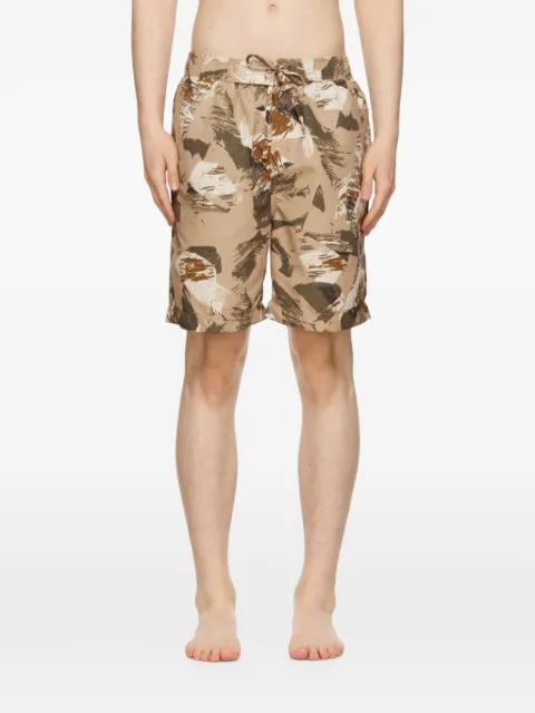 ISABEL MARANT Hydra graphic-print swim shorts