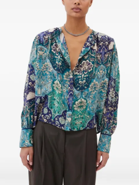Maria Cher Lugo Mia floral-print shirt