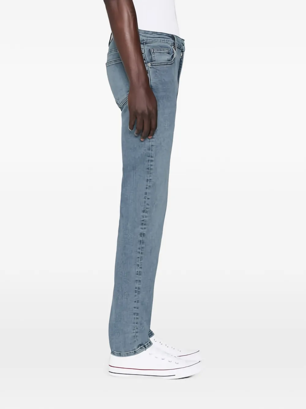 FRAME Jetset Modern straight jeans Blauw