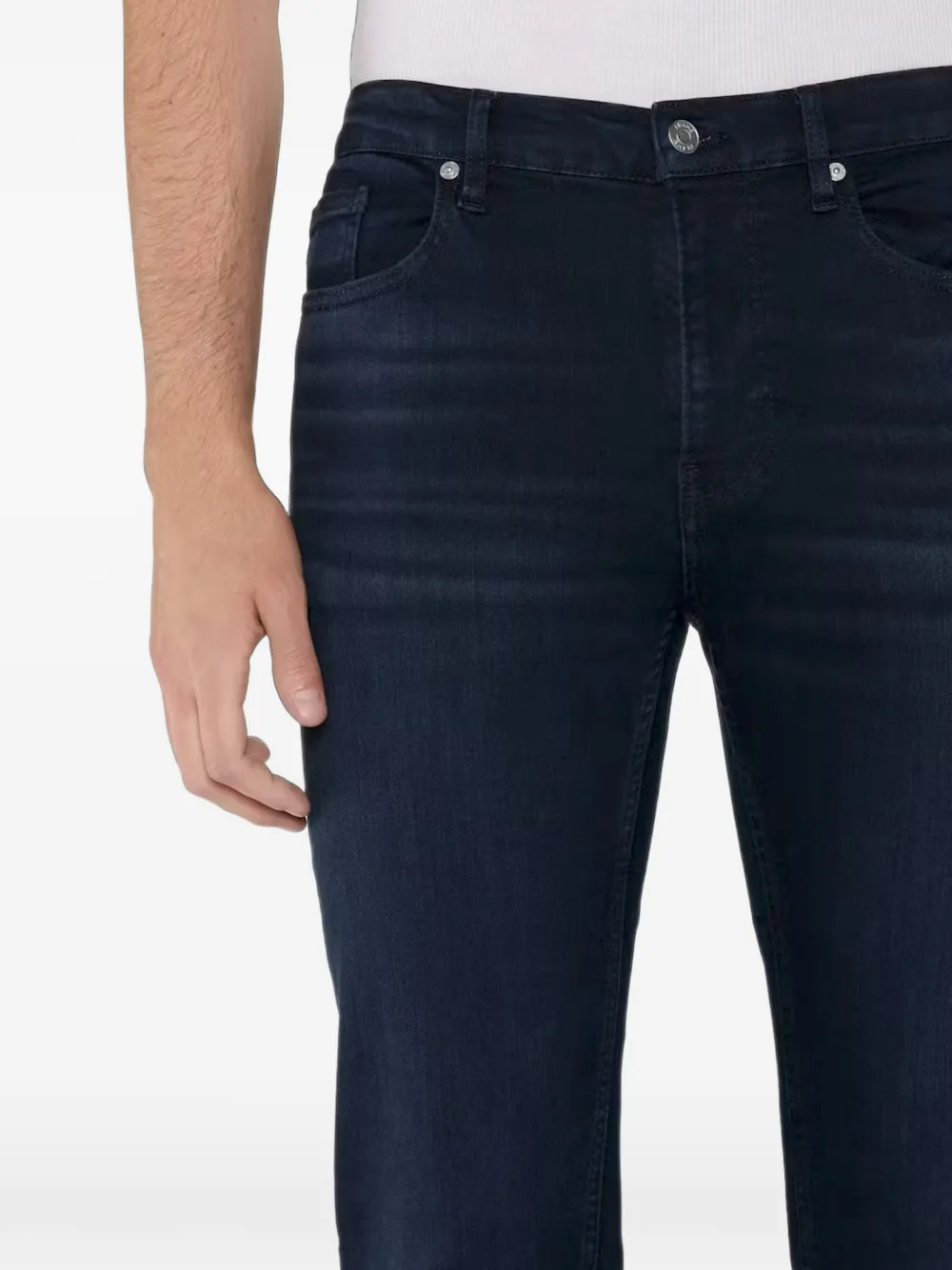 FRAME Jetset Modern straight jeans Blauw