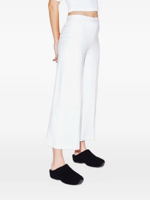 Rosetta Getty cropped wide-leg trousers