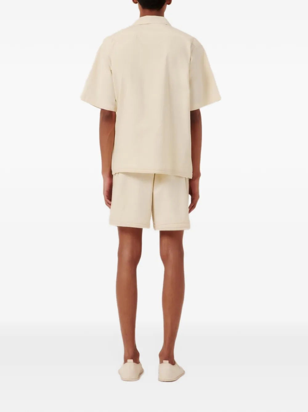 COMMAS elasticated-waistband shorts Beige