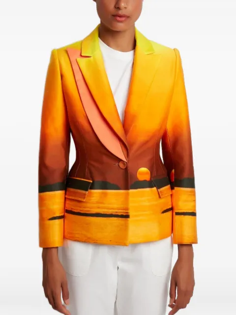 Mimi Liberte Precious sunset-print jacket