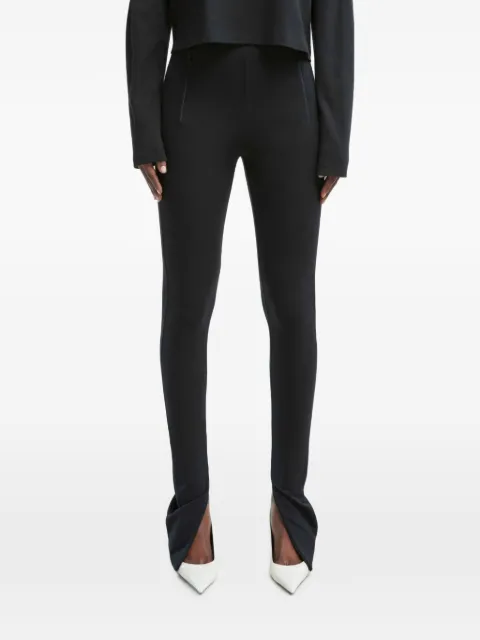 WARDROBE.NYC side-zip leggings