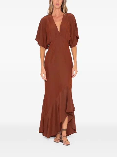 JBQ Rumi ruffled maxi dress