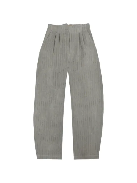 Cortana pantalon Lupe en lin à rayures