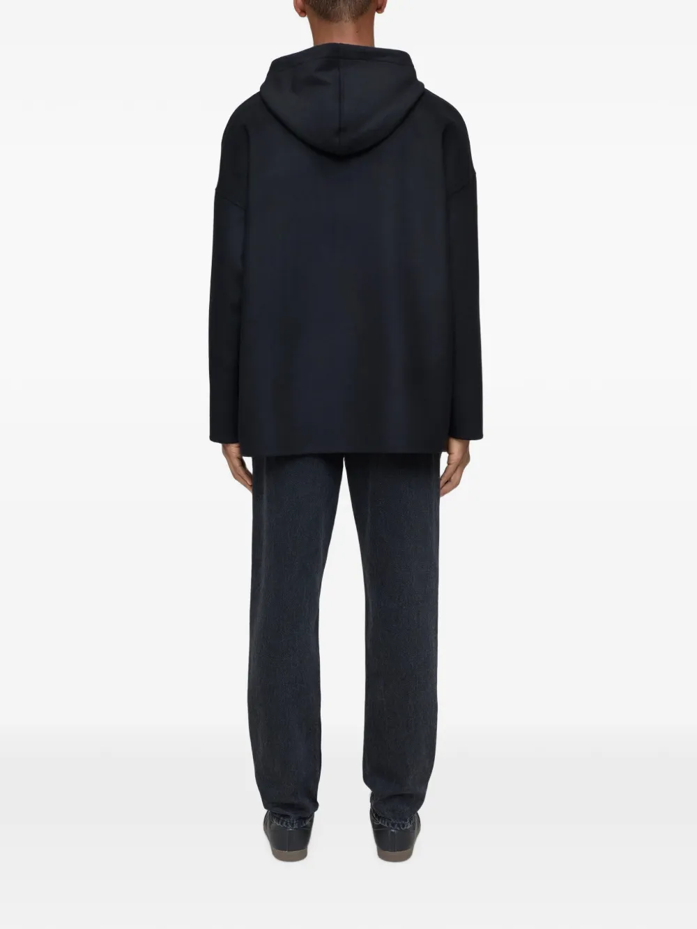 Closed Hoodie met trekkoord Zwart