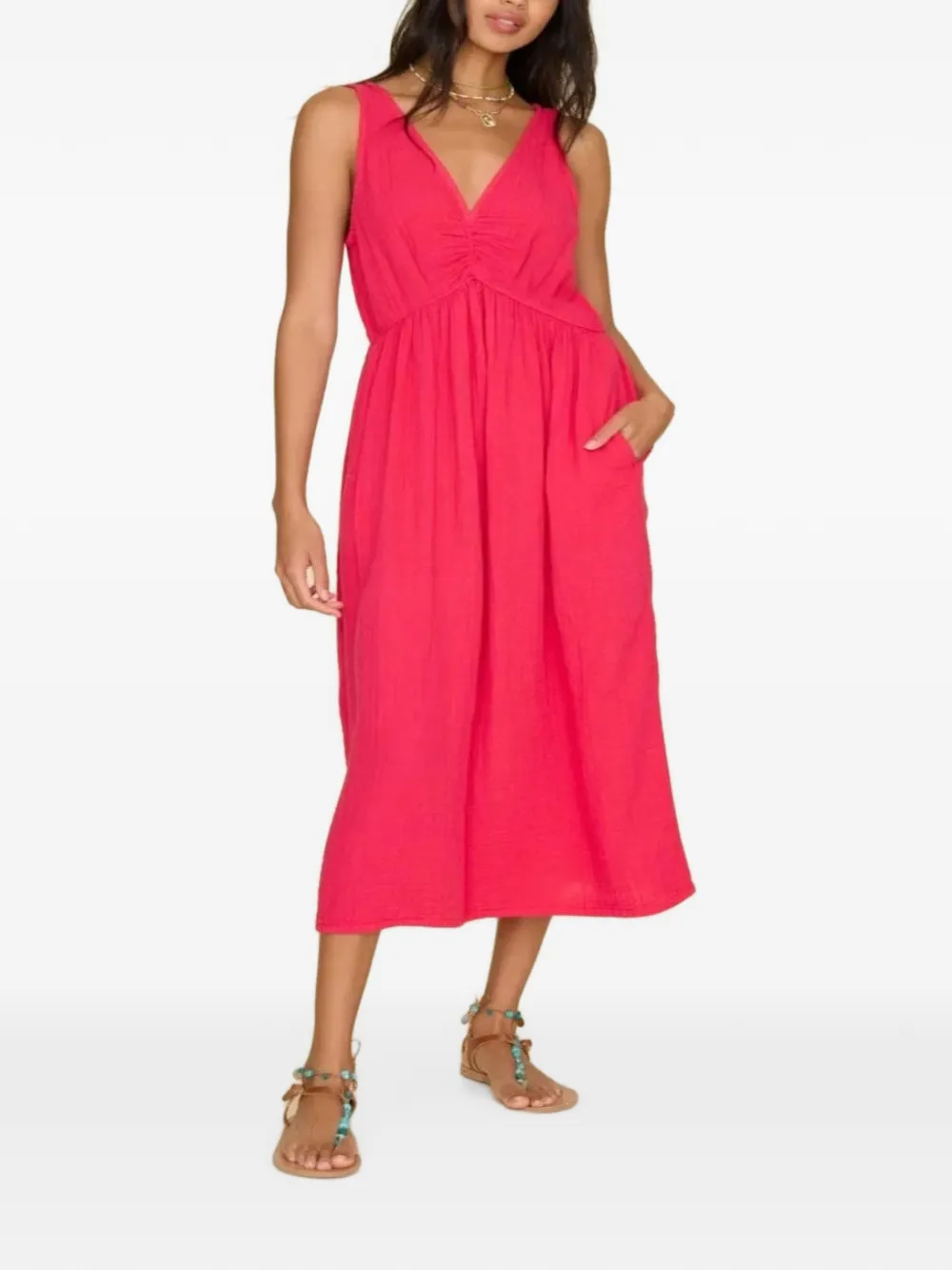 Xirena Faedra cotton midi dress