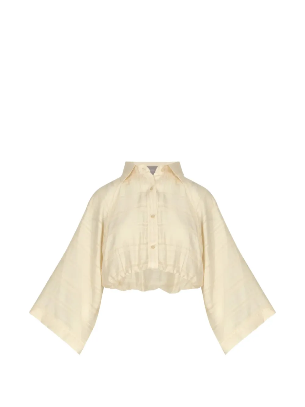 Pink Filosofy Stiniva cropped oversized shirt