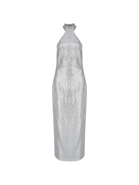 ZEYNEP ARCAY sequin-embellished halterneck maxi dress