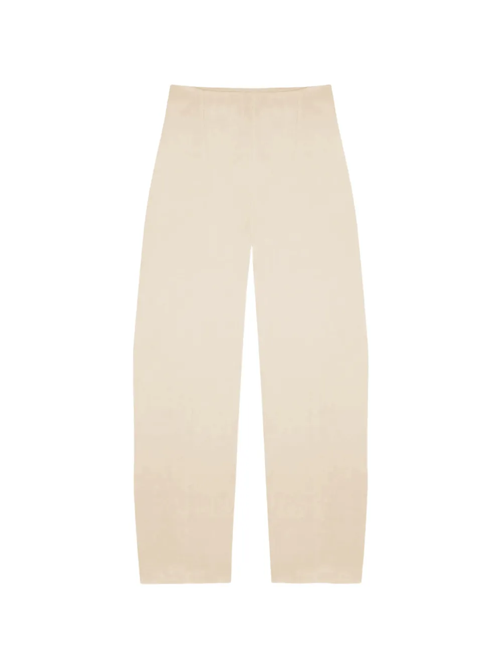 Cortana Costa high-waisted linen trousers