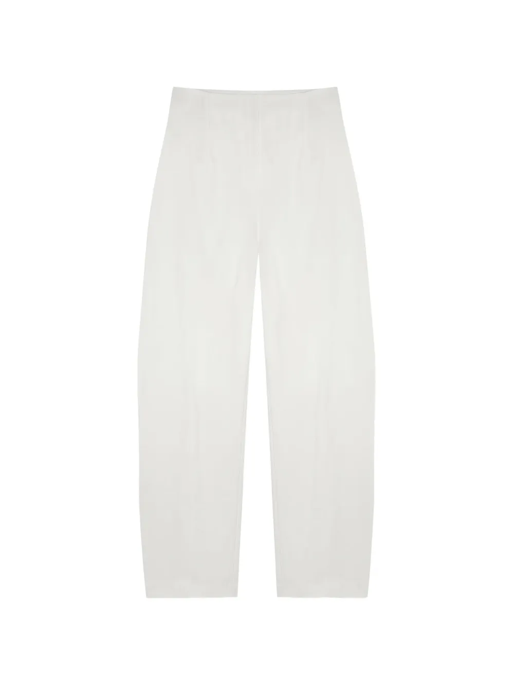 Cortana Costa linnen broek met hoge taille Beige