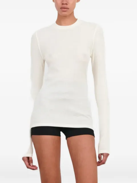WARDROBE.NYC ribbed long-sleeve T-shirt