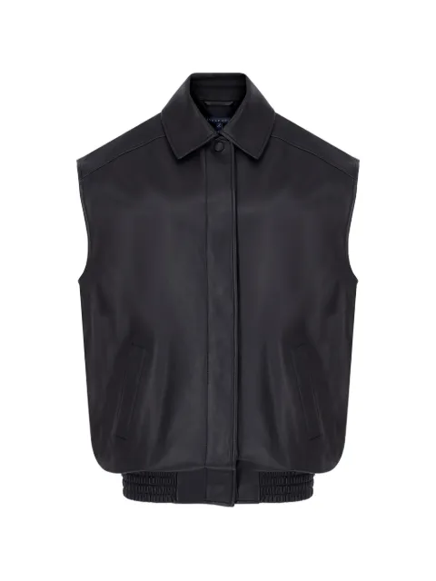 ZEYNEP ARCAY oversized leather vest