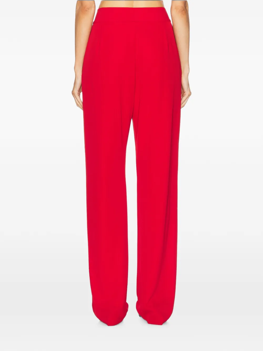 The Sei Broek met geplooid detail Rood