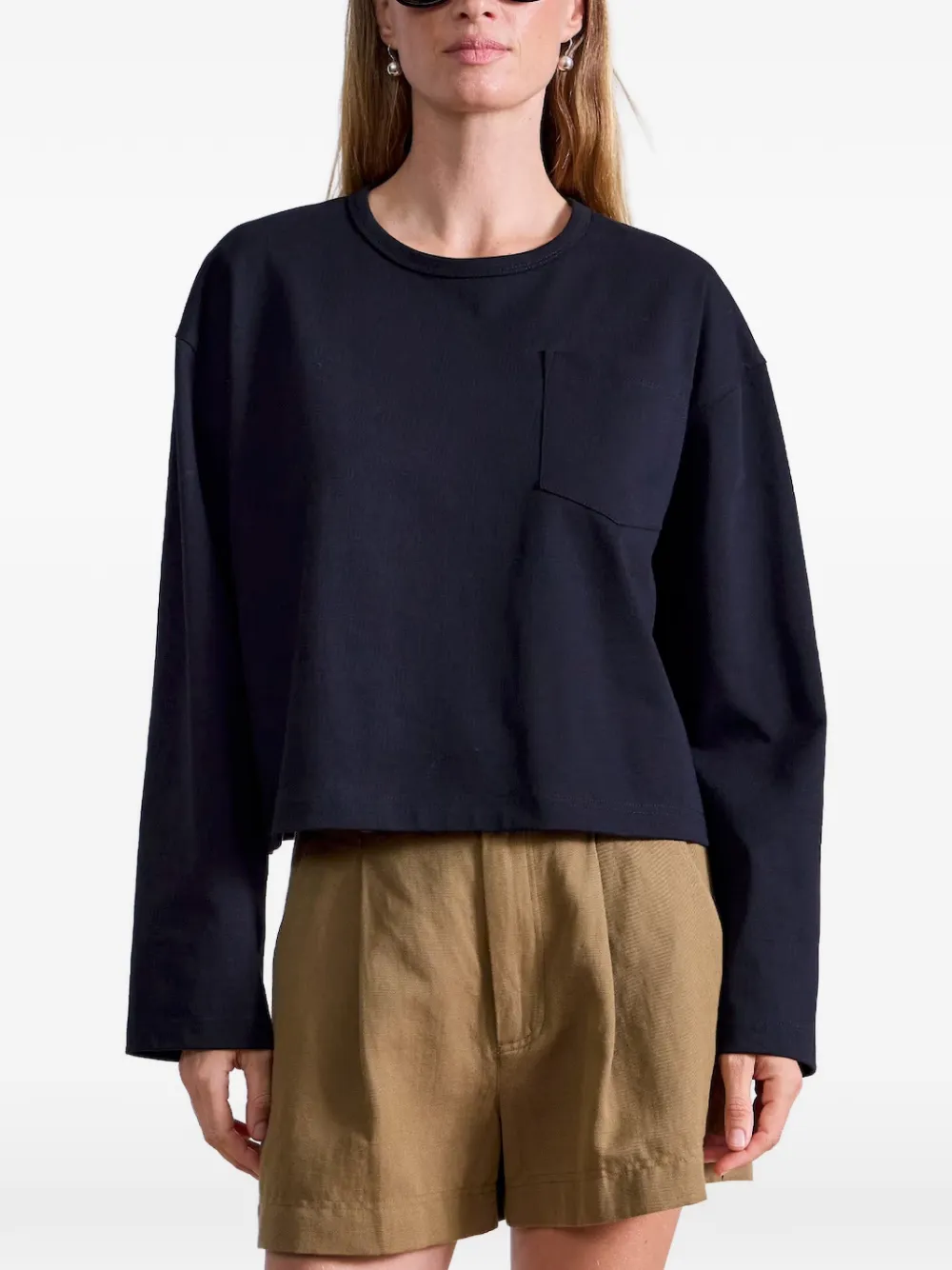 Apiece Apart boxy chest-pocket T-shirt