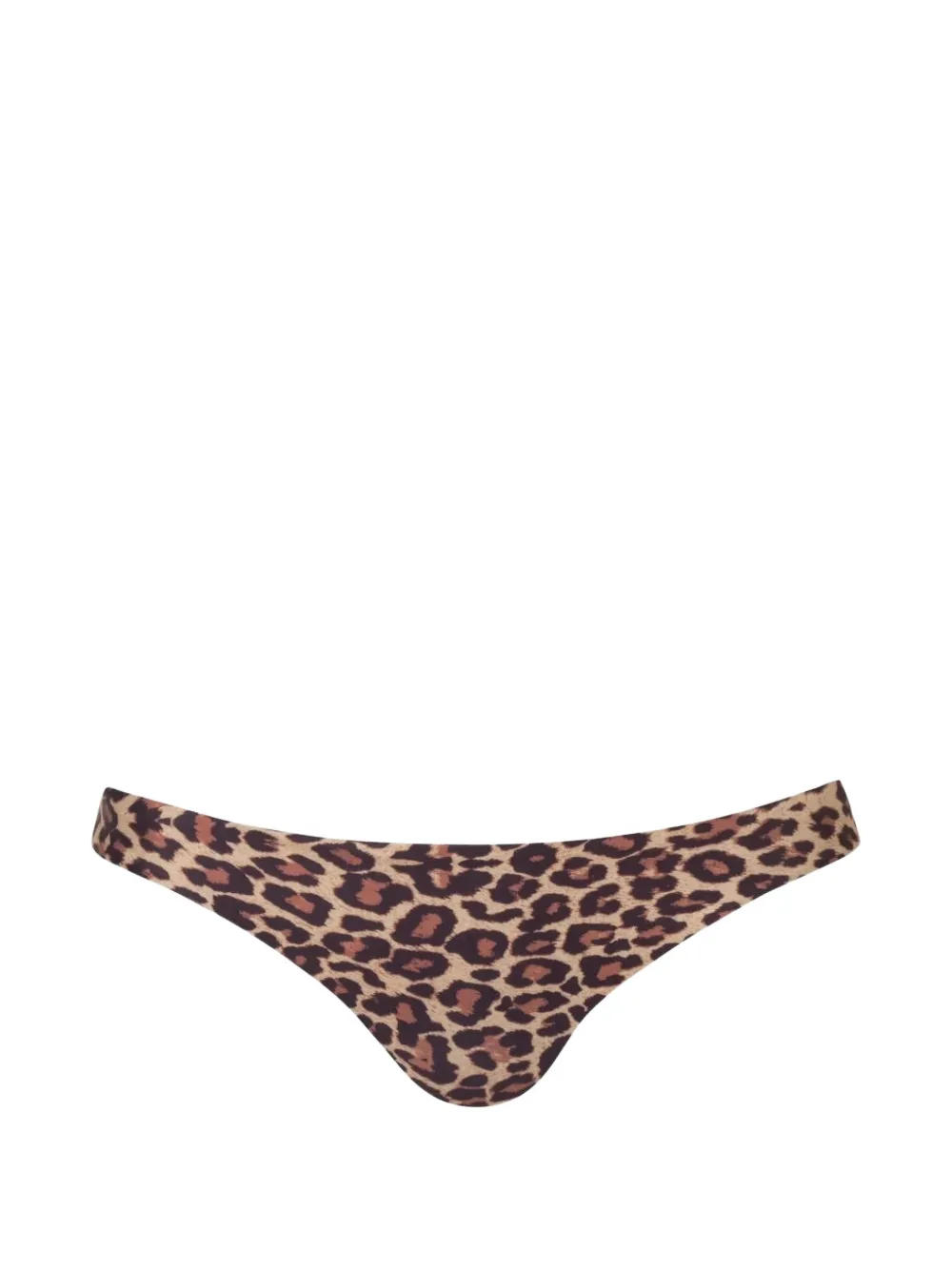 Juan de Dios Guava jaguar-print bikini bottoms