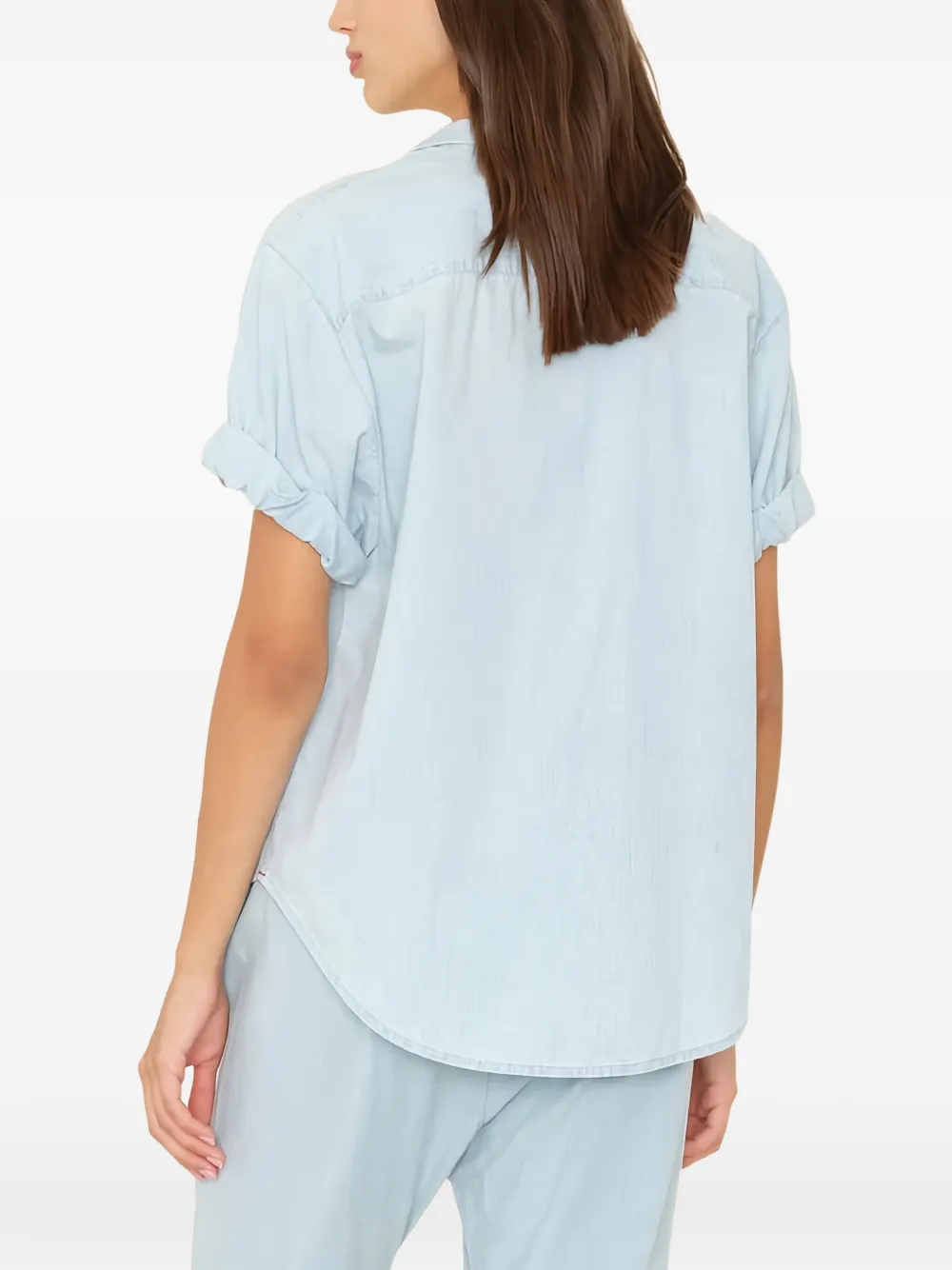 Xirena Channing katoenen blouse Blauw