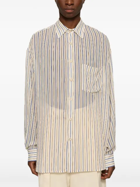 Cmmn Swdn Kai striped shirt