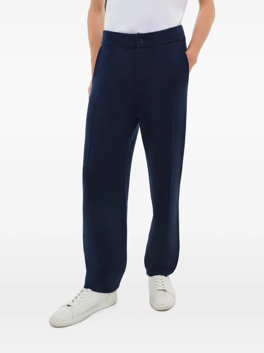 SIMKHAI Ottis fine-knit trousers