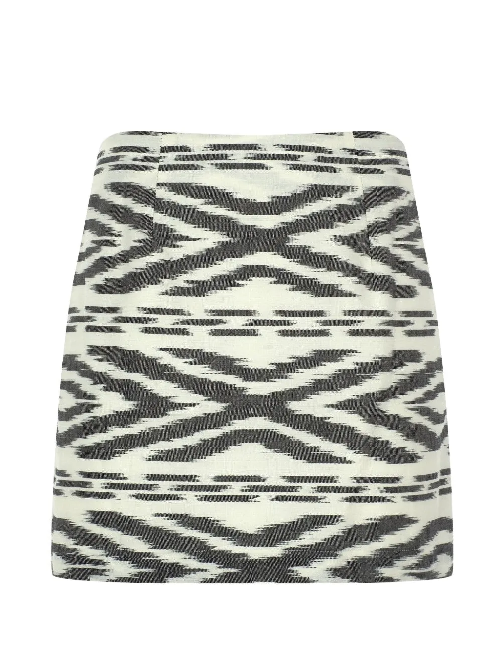 PUNICANA Tiri geometric-print mini skirt