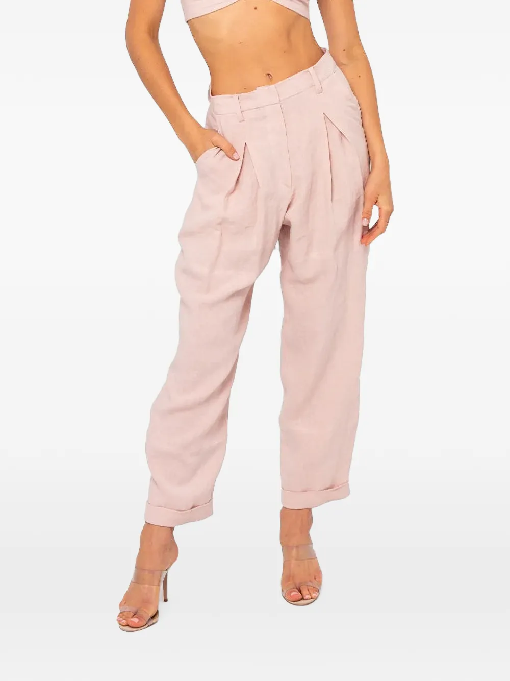 JBQ Kai pleated trousers · M