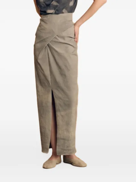 Cortana Ryo wrap maxi skirt